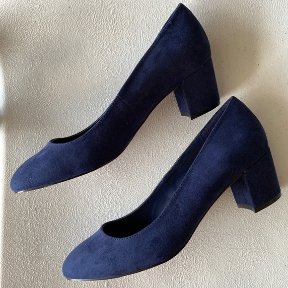 Just Fab Caroline Block Heel Size 9 - Picture 1 of 8
